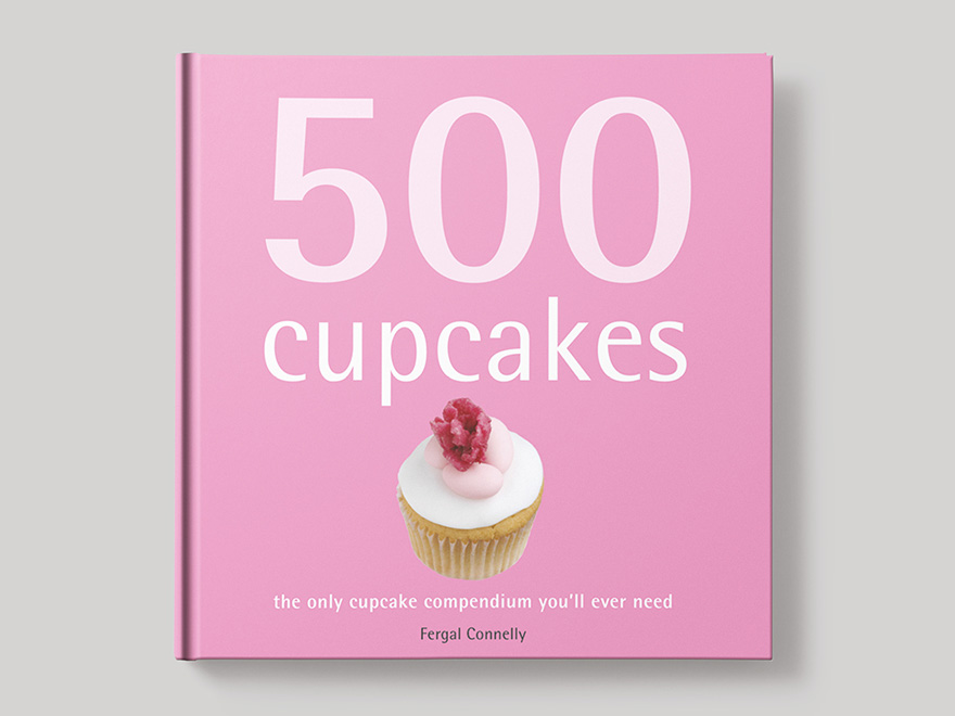 Book cover of 500 Cupcakes recipe book