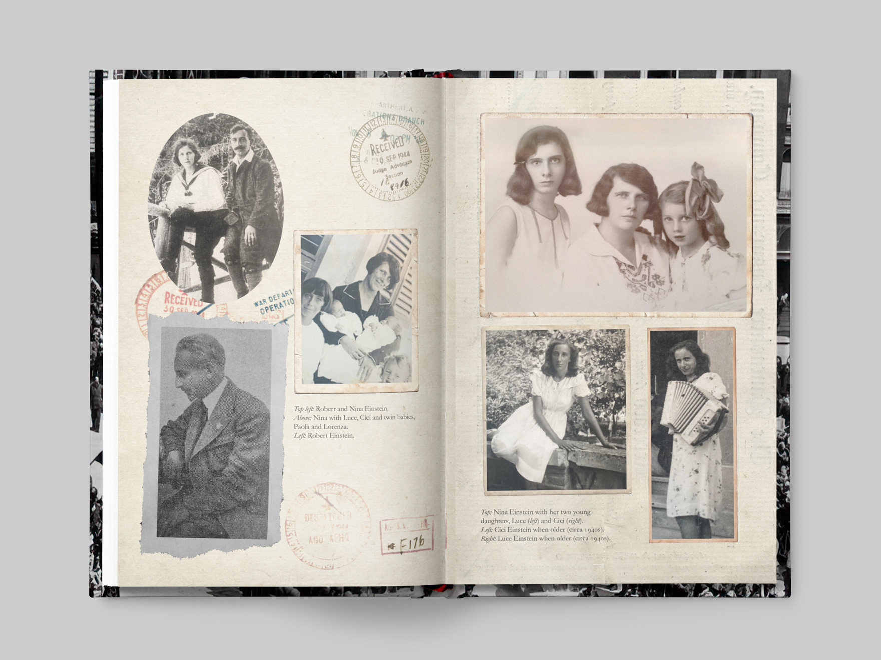 Picture inset from The Einstein Vendetta from Penguin Random House