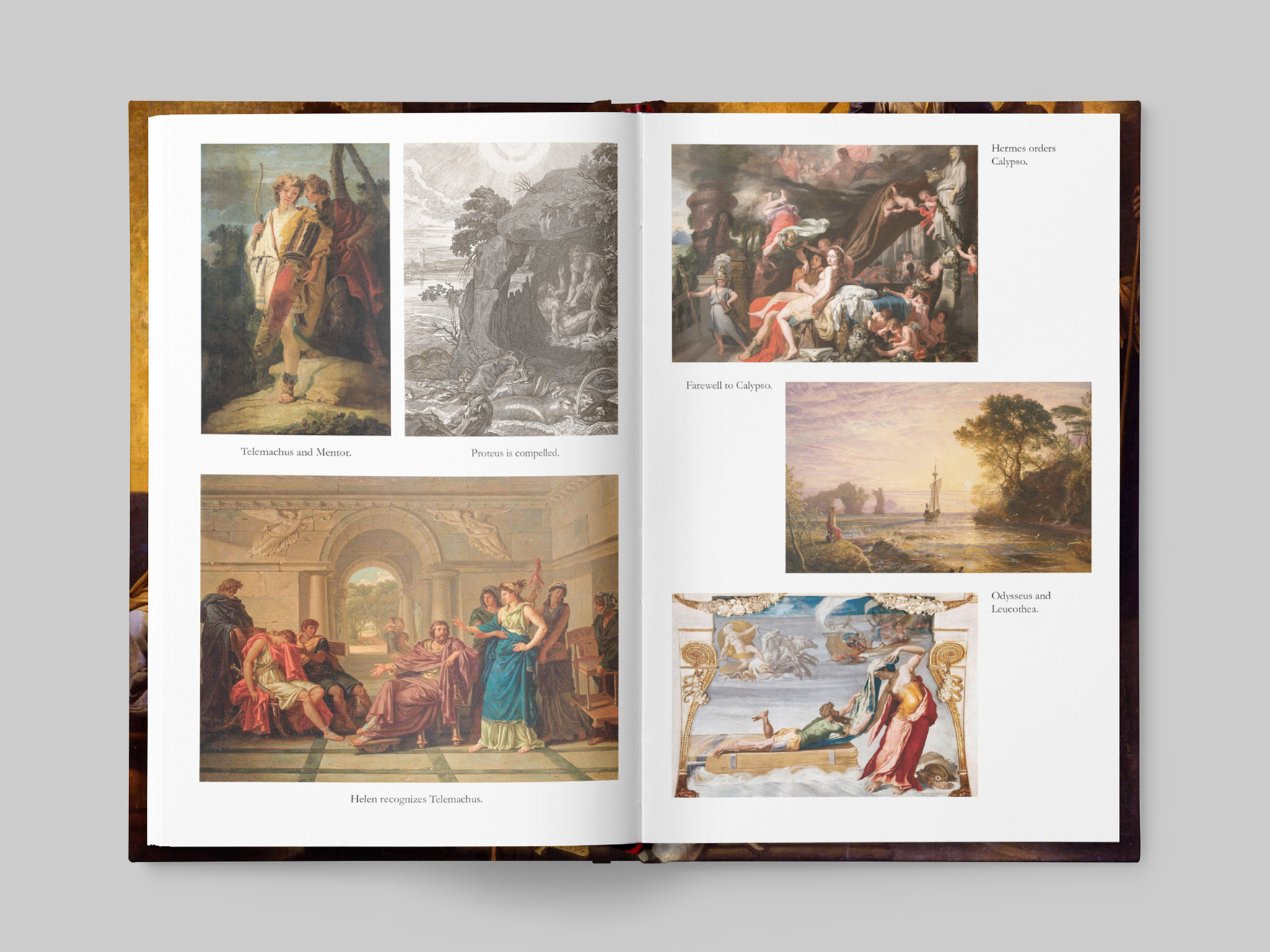 Inside book pages from Odyssey from Penguin Random House