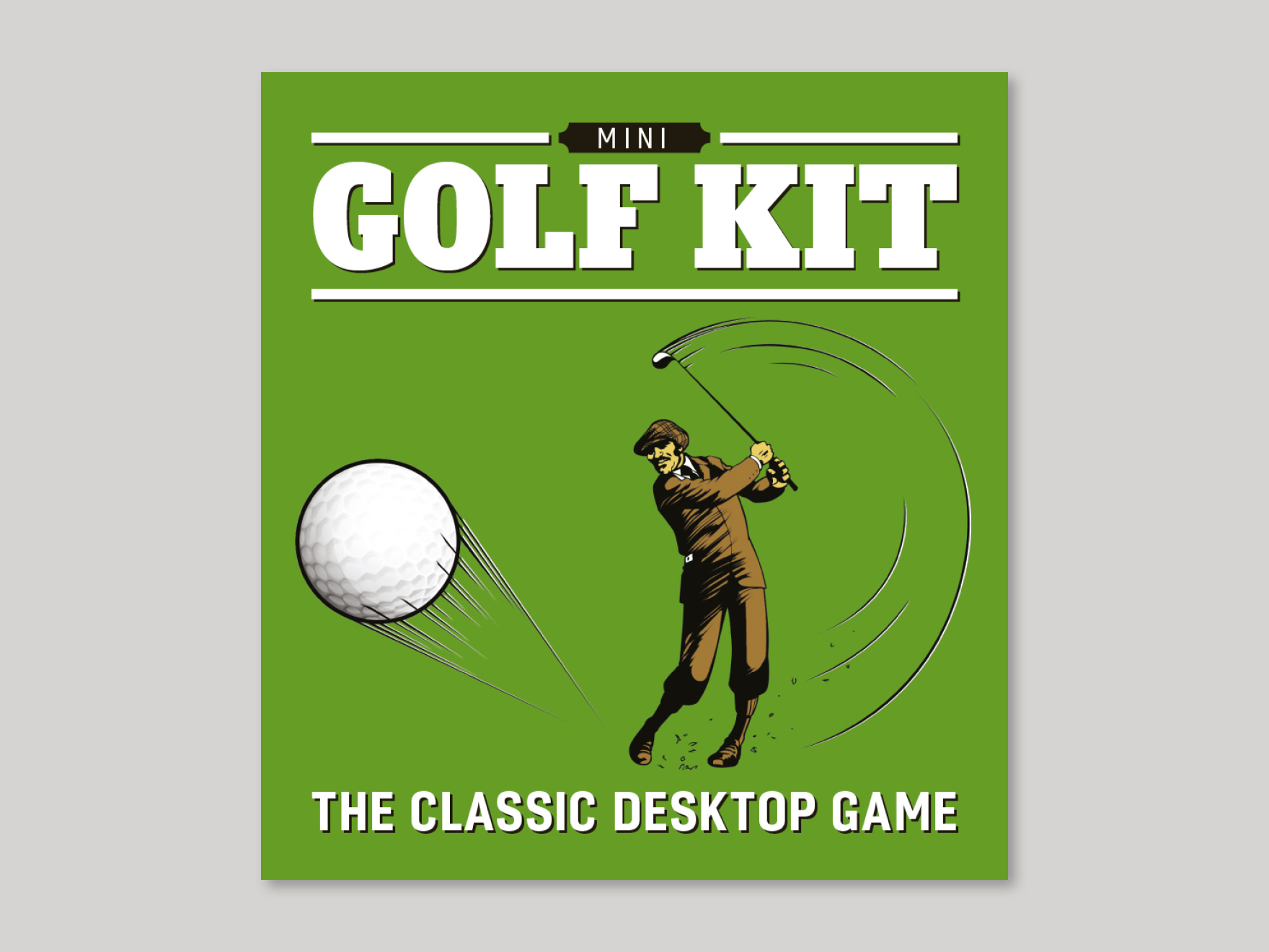 Box front to the Golf Mini Kit game